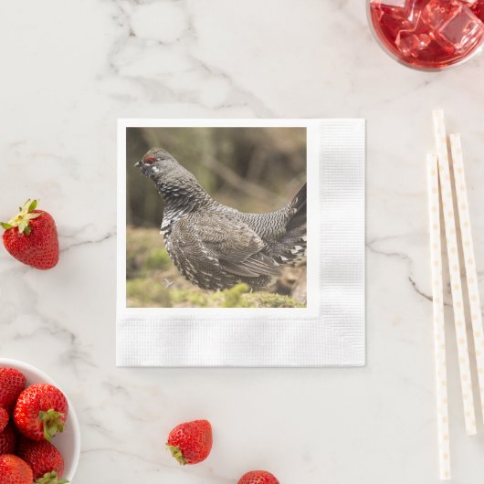 Serviette En Papier Groupement fier (En situation)