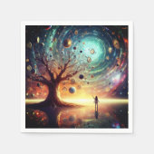 Serviette En Papier Grove des gardiens du temps (Devant)