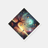 Serviette En Papier Grove des gardiens du temps (Coin)