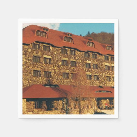 Serviette En Papier Grove Park Inn Napkins (Devant)