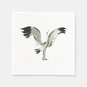 Serviette En Papier Grue