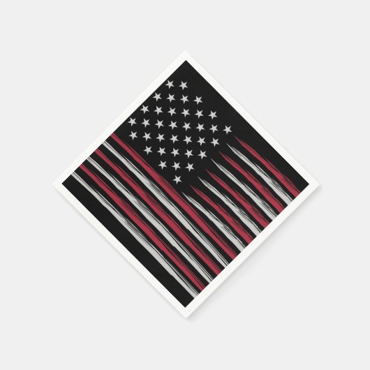 Serviette En Papier Grunge (Coin)