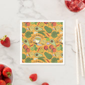 Serviette En Papier Guacamole (En situation)