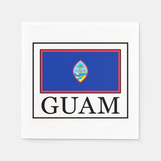 Serviette En Papier Guam (Devant)