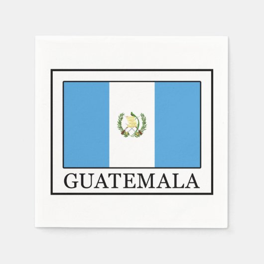 Serviette En Papier Guatemala (Devant)