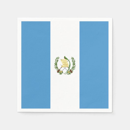 Serviette En Papier Guatemala (Devant)