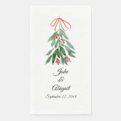 Serviette En Papier Gue en papier de Noël personnalisée (Devant)