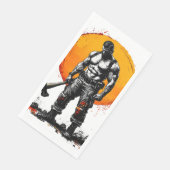 Serviette En Papier guerrier barbare médiéval imaginaire hummer force (Coin)
