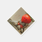 Serviette En Papier Guerrier Fraise (Coin)