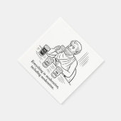 Serviette En Papier Guide d'Aristote pour la modération (Coin)