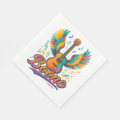 Serviette En Papier Guitare Boone (Coin)