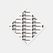 Serviette En Papier Guitare électrique (Coin)