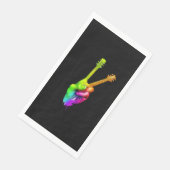 Serviette En Papier Guitare Lover | Main guitare (Coin)
