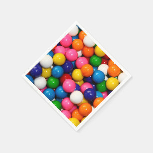 Serviette En Papier Gumballs