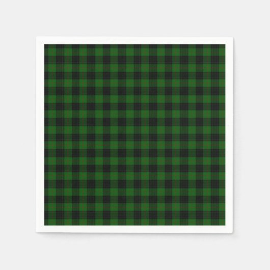 Serviette En Papier Gunn Tartan (Devant)