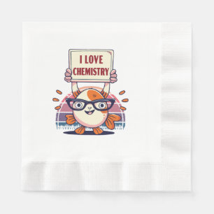 Serviette En Papier Guppies et chimie amoureuses