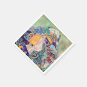 Serviette En Papier Gustav Klimt - Bébé / Berceau (Coin)