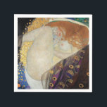 Serviette En Papier Gustav Klimt - Danae<br><div class="desc">Danae - Gustav Klimt,  Huile sur toile,  1907</div>