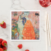 Serviette En Papier Gustav Klimt - Femmes amis (En situation)