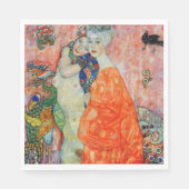 Serviette En Papier Gustav Klimt - Femmes amis (Devant)