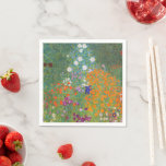 Serviette En Papier Gustav Klimt Jardin Fleur Motif célèbre peinture<br><div class="desc">N'hésitez pas et commandez dès maintenant !</div>