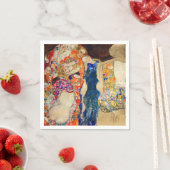 Serviette En Papier Gustav Klimt - La mariée (inachevée) (En situation)