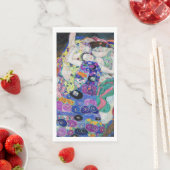 Serviette En Papier Gustav Klimt - La Vierge (En situation)