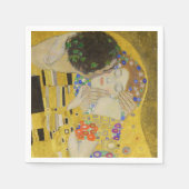 Serviette En Papier Gustav Klimt - Le baiser (Devant)