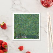 Serviette En Papier Gustav Klimt - Le Parc (En situation)