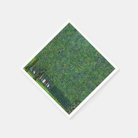Serviette En Papier Gustav Klimt - Le Parc (Coin)