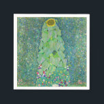 Serviette En Papier Gustav Klimt - Le tournesol<br><div class="desc">Le tournesol - Gustav Klimt,  Huile sur toile,  1907</div>