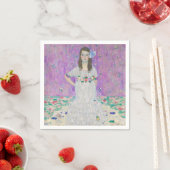 Serviette En Papier Gustav Klimt - Mada Primavesi (En situation)