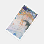 Serviette En Papier Gustav Klimt - Mère et Enfant (Coin)
