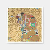 Serviette En Papier Gustav Klimt - Réalisation, Stoclet Frieze (Devant)
