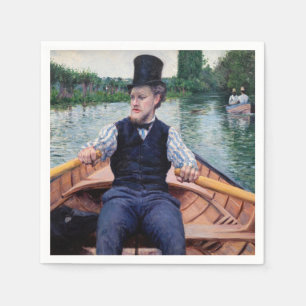 Serviette En Papier Gustave Caillebotte - Bateau
