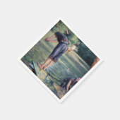 Serviette En Papier Gustave Caillebotte - Bathers, Banque des Yerres (Coin)