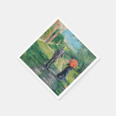 Serviette En Papier Gustave Caillebotte - Le chemin vers le haut (Coin)