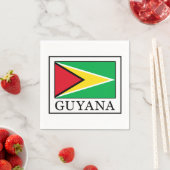 Serviette En Papier Guyana (En situation)