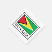 Serviette En Papier Guyana (Coin)