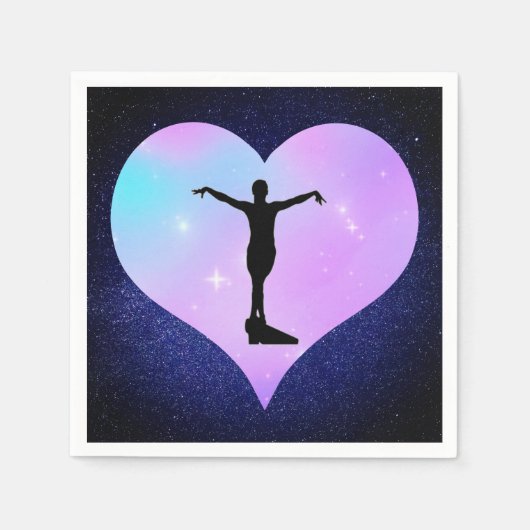 Serviette En Papier Gymnastique (Devant)