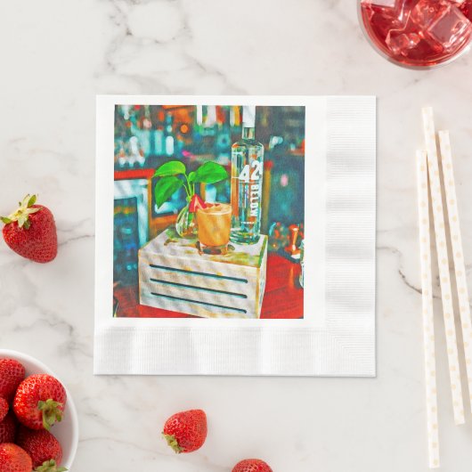 SERVIETTE EN PAPIER H2O (En situation)