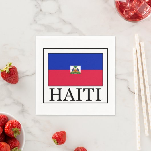 Serviette En Papier Haïti (En situation)