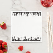 Serviette En Papier Halloween (En situation)