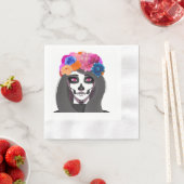 Serviette En Papier Halloween (En situation)