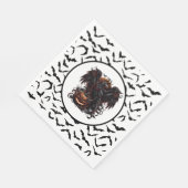 Serviette En Papier Halloween (Coin)
