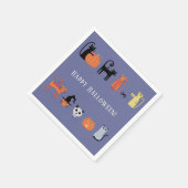 Serviette En Papier Halloween (Coin)