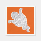 Serviette En Papier Halloween (Devant)