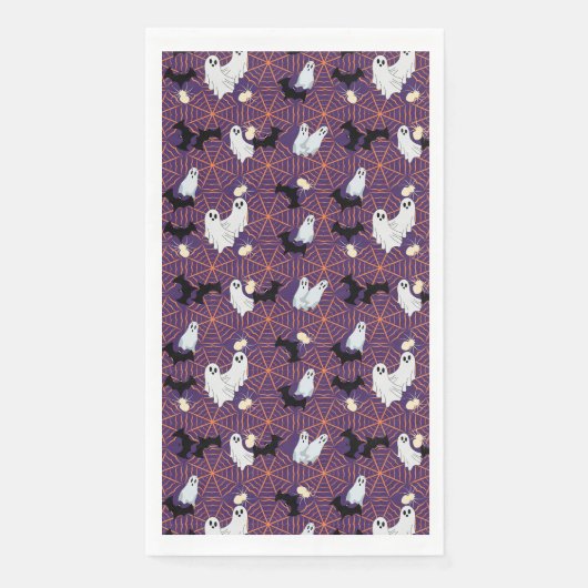 Serviette En Papier Halloween (Devant)