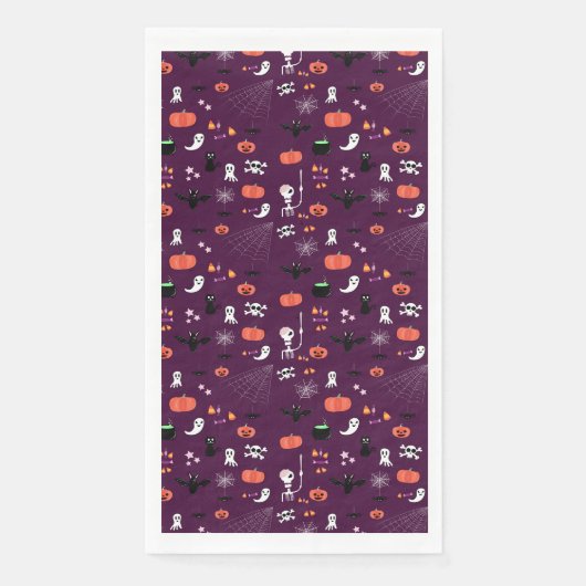 Serviette En Papier Halloween (Devant)