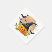 Serviette En Papier Halloween (Coin)